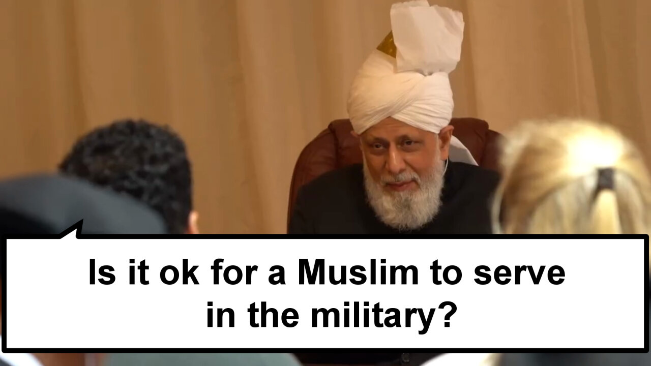 Is it ok for a Muslim to serve in the military?