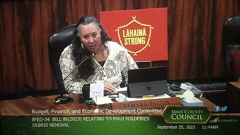 MAUI WILDFIRES DEBRIS REMOVAL 9-25-23 Questioning the Resources 17 Paltin
