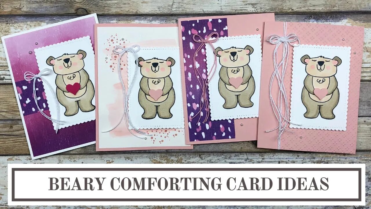 Beary Comforting Stampin Up | December 2020 Paper Pumpkin Alternatives