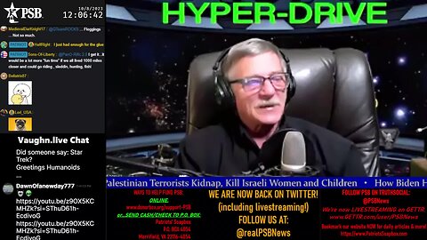 2023-10-08 00:00 EDT - Hyper-Drive "The Early Edition": with Thumper