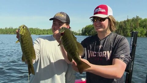 Smallmouth on Rainy Lake