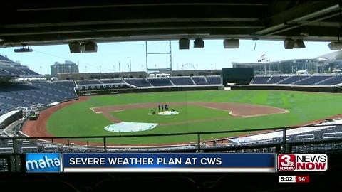 CWS severe weather plan 5pm