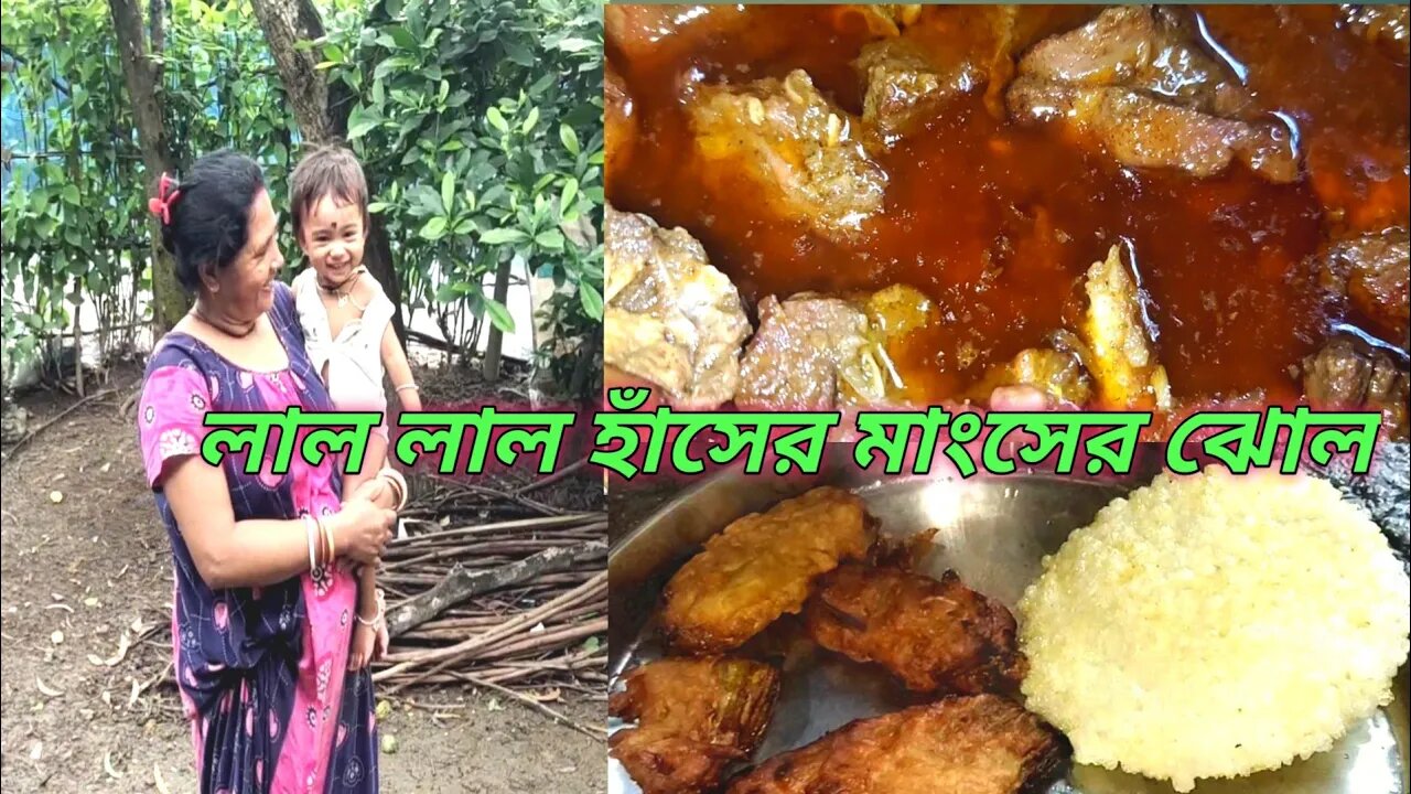 সকালে উঠে শোনাই দিদুনের কোলে উঠে বেরু বেরু করছে #msvillagelifestyle