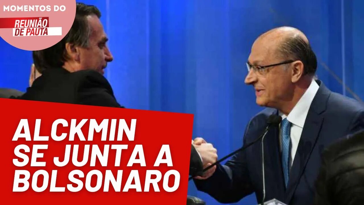 Lula? Bolsonaro costura acordo com Alckmin | Momentos Reunião de Pauta