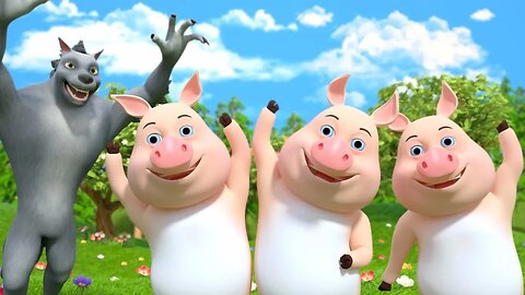 Three Little Pigs | Nursery Rhymes for Children | Stories for Babies by Little Treehouse