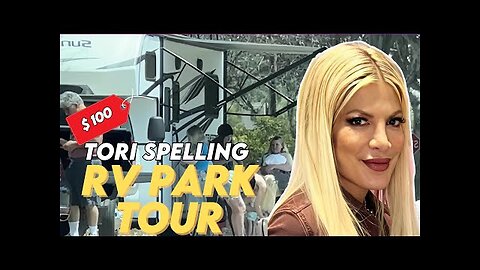 Tori Spelling - House Tour - From $165 Million Hollywood MANSION to Trailer Park