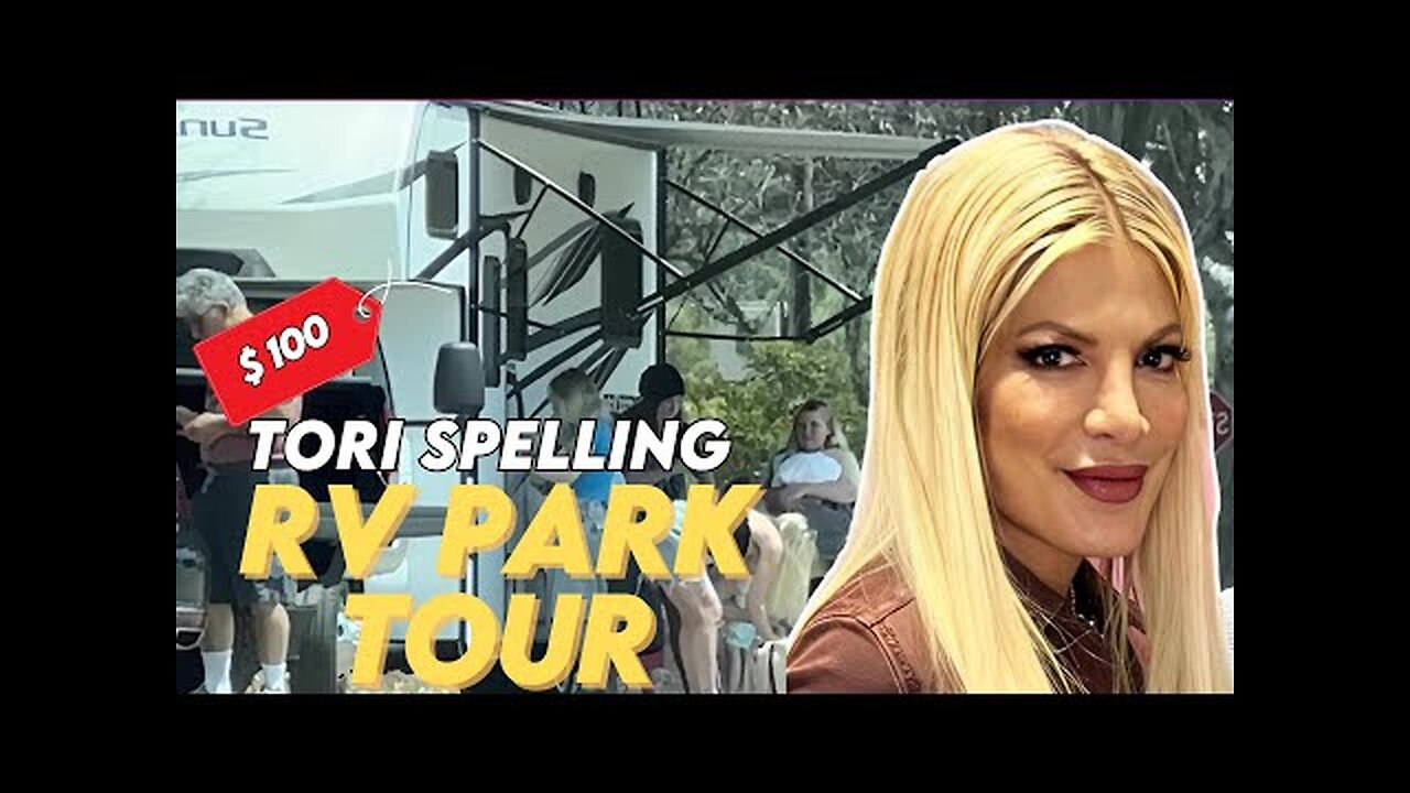 Tori Spelling - House Tour - From $165 Million Hollywood MANSION to Trailer Park