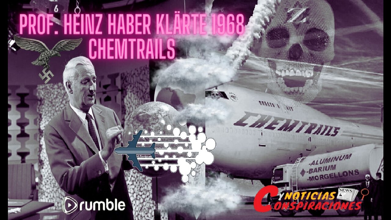 Profesor Heinz Haber Klärte 1968 habla de Chemtrails