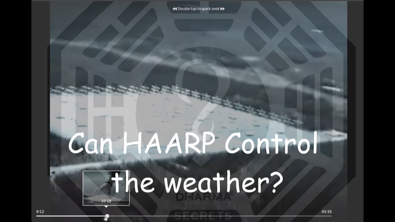 Reliving the Awakening 12-9-09 HAARP