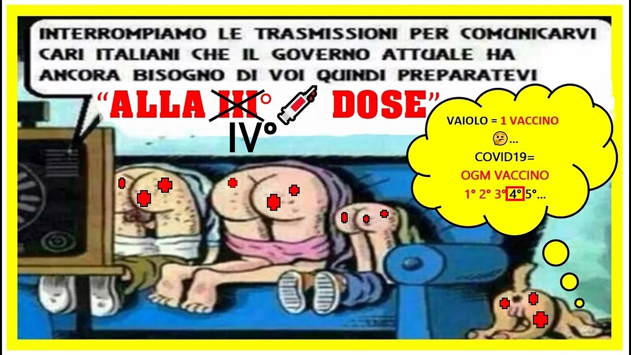 I💉BOOSTER💉DANNEGGIANO💉IL SISTEMA💀IMMUNITARIO⚰️BROCCOLO: "INUTILE CONTINUARE CON I SOLITI VACCINI"