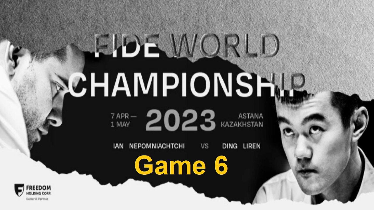 Ding Liren Stuns Ian Nepomniachtchi and Ties the Score Again
