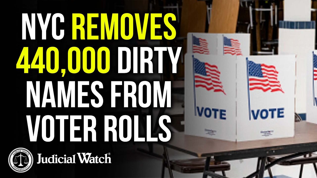 HUGE: NYC Removes 440,000 Dirty Names from Voter Rolls