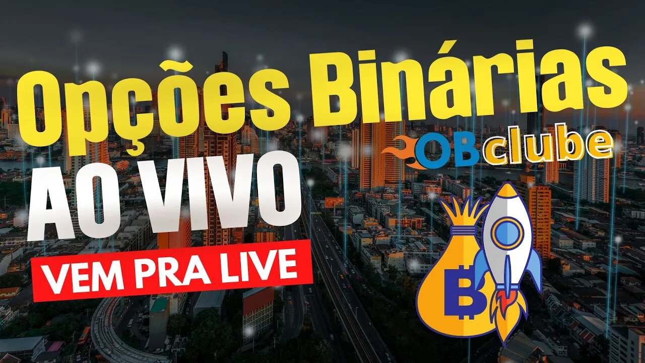 IQ OPTION E BINOMO - Operando Opções Binárias ao Vivo