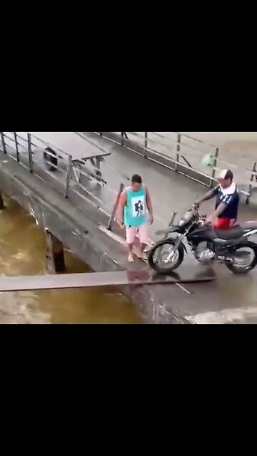 Motorcycle Boat Transfer Gone Wrong!
