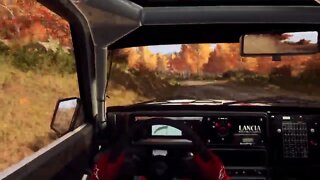 DiRT Rally 2 - Delta Integrale Drama at Beaver Creek Trail