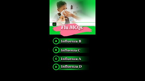 Flu question answers mcqs #antiviral #medication #medicine #drugs #viral #pharmacology