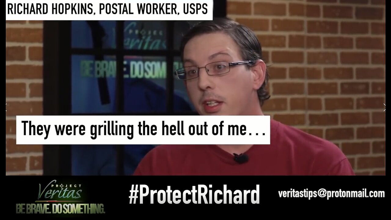 RECORDING Federal agents “coerce” USPS whistleblower Hopkins to water down story 11-11-20