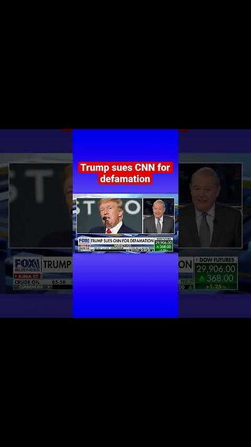 Trump Sues CNN
