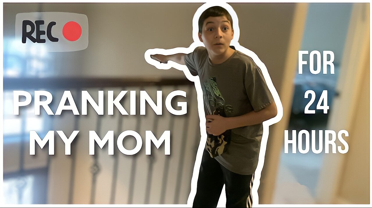 PRANKING MY MOM FOR 24 HOURS