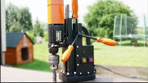 Homemade Magnetic Drill DIY