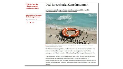 Cancun During A Global Warming Crisis