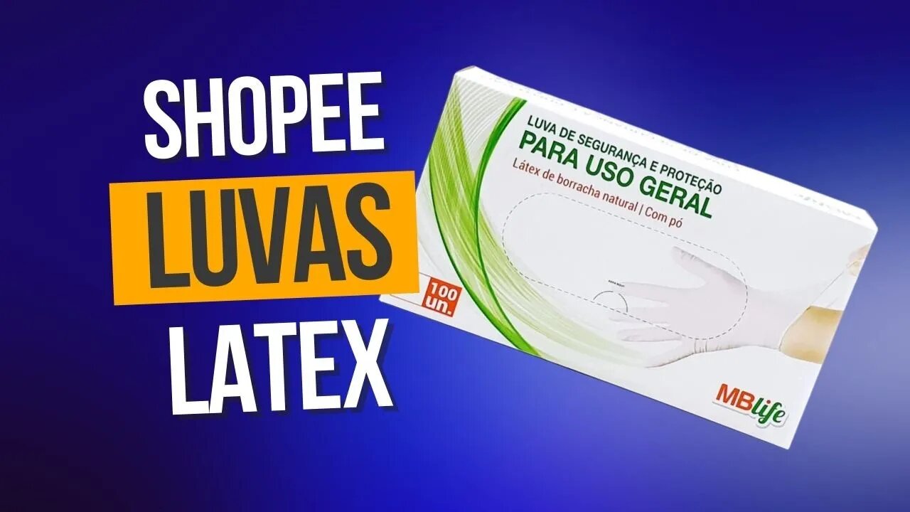 Pediram na Creche! Luvas de Latex | Comprei no Shopee!