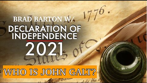 Brad Barton W/ THE 2ND Declaration of Independence & INTEL ON ISRAELS 9/11 INSIDE JOB? TY John Galt