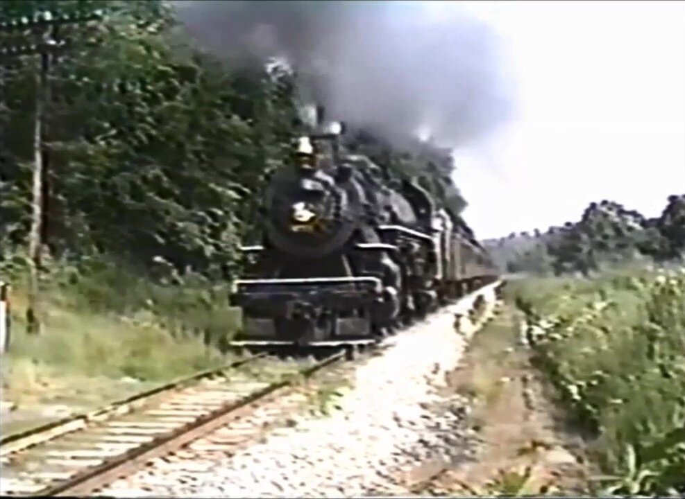 1988 Steam Train in Valley View Ohio