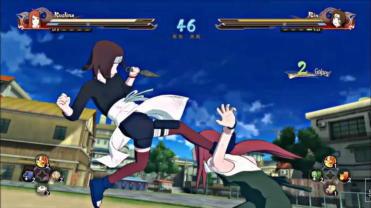 Kushina Uzumaki Vs Rin Nohara - Naruto Shippuden: Ultimate Ninja Storm 4 Gameplay PT-BR