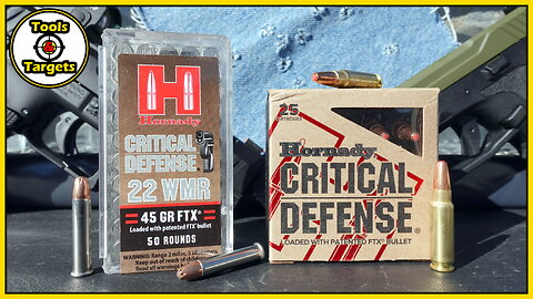 5.7x28 VS .22 Magnum!...Hornady Critical Defense AMMO Ballistic Gel Test & Review!