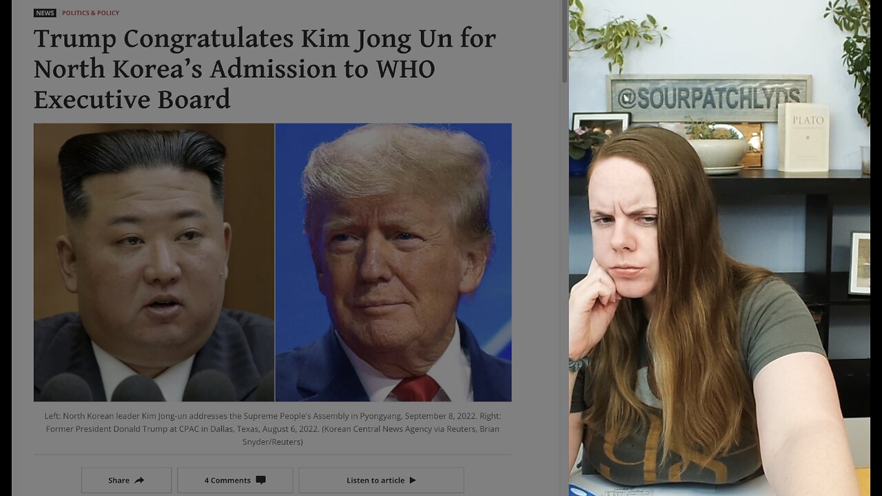 Trump PRAISES Kim Jong Un For Landing Spot With WHO, Elon Musk VOCALLY Supports Daily Wire