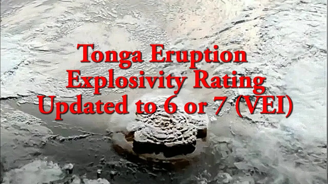 Update on the Tonga Eruption