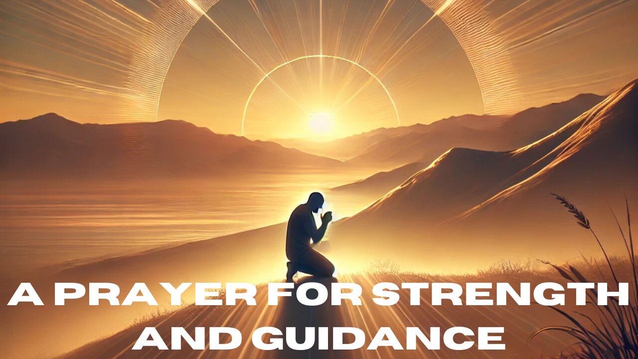 A Prayer for Strength and Guidance