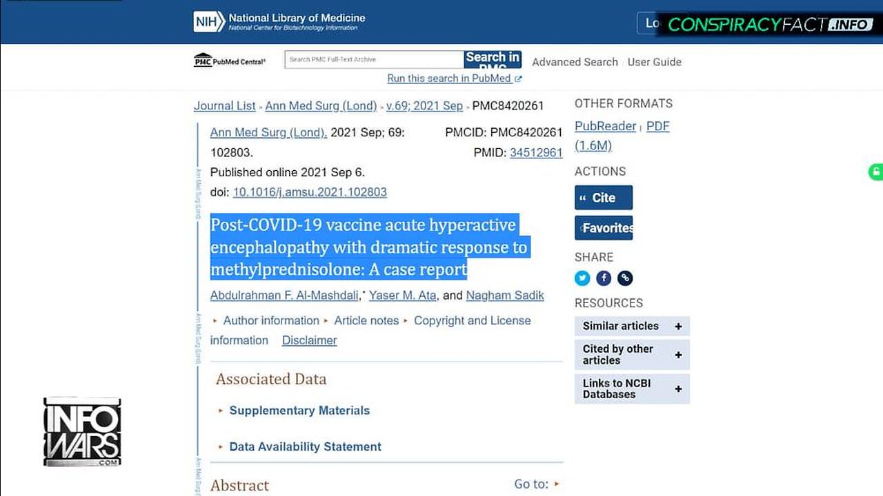 WARNING: COVID Vaccine Causing Encephalitis