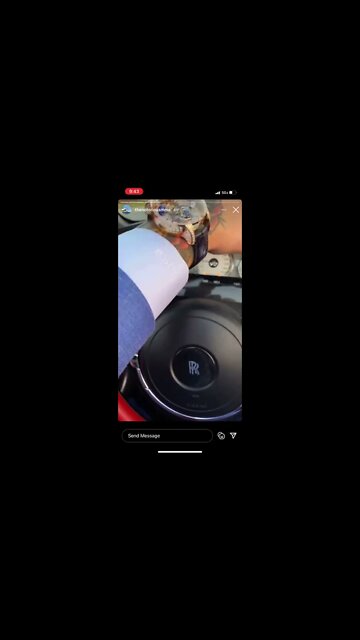Conor McGregor Pulling Up Boss Style on Instagram Live