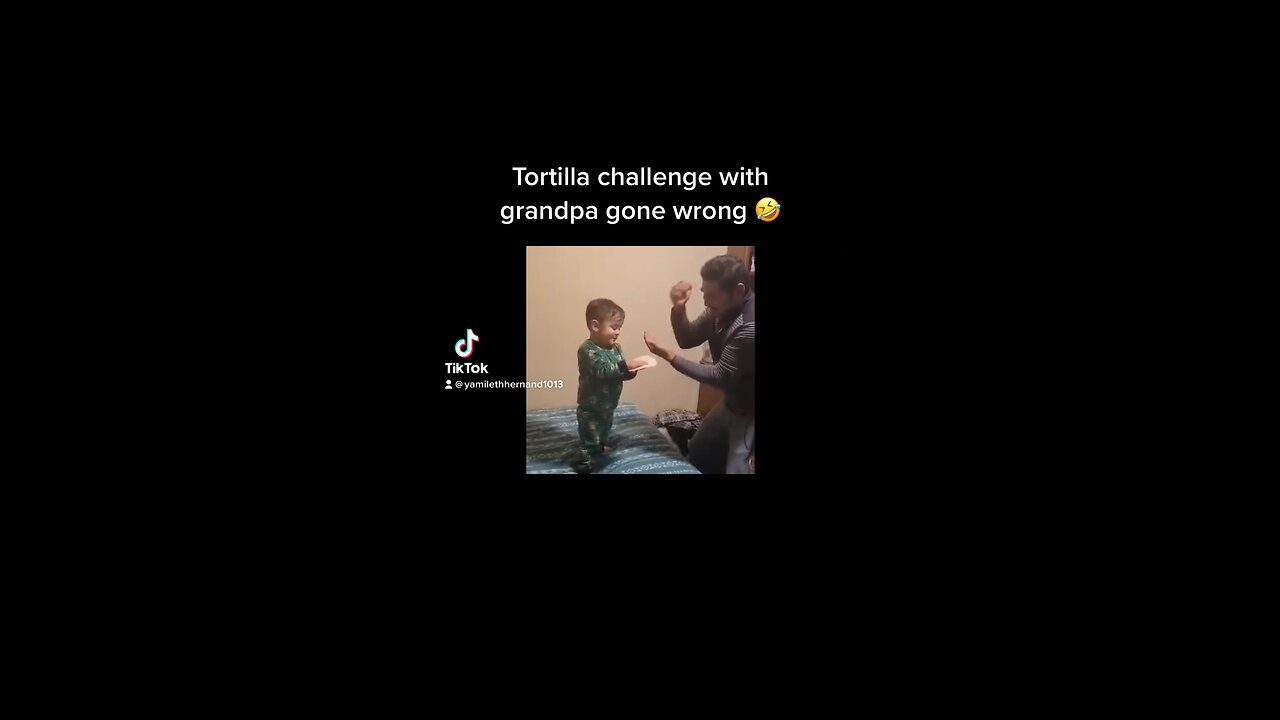 Tortilla challenge gone wrong