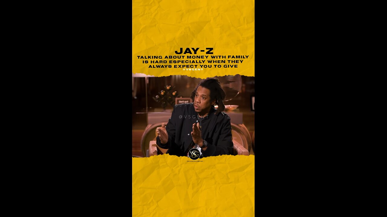 @jayz Talking about money with family is hard especially when they always expect you to give