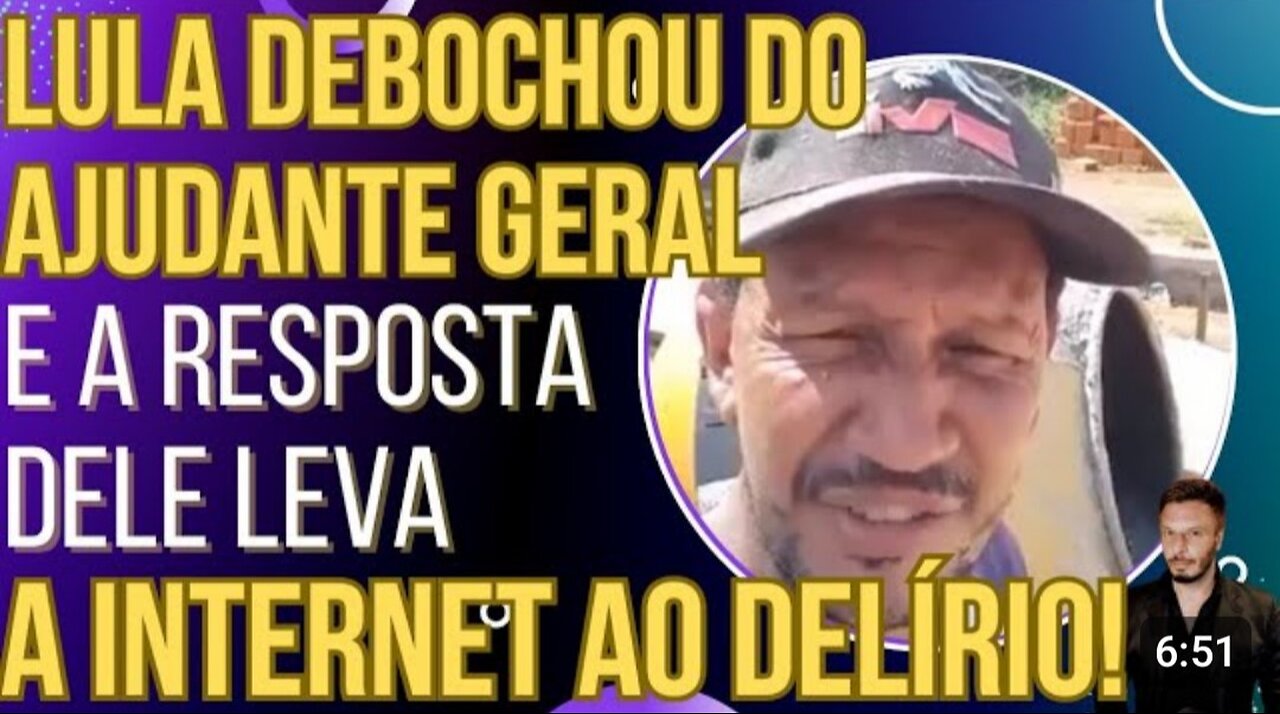 In Brazil WHAT A DINNER: General helper responds to Lula and sends the internet into a frenzy