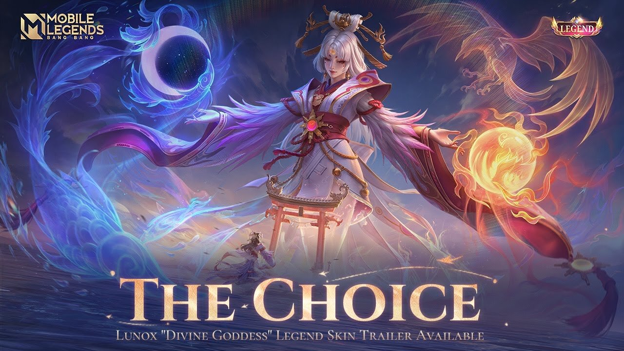 The Choice _ Lunox _Divine Goddess_ Skin Trailer _ Mobile Legends_ Bang Bang