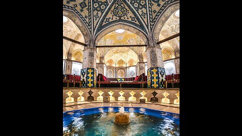 Hamam (banho) do Sultão Amir Ahmad, Kashan,Hamam (bath) of Sultan Amir Ahmad, Kashan