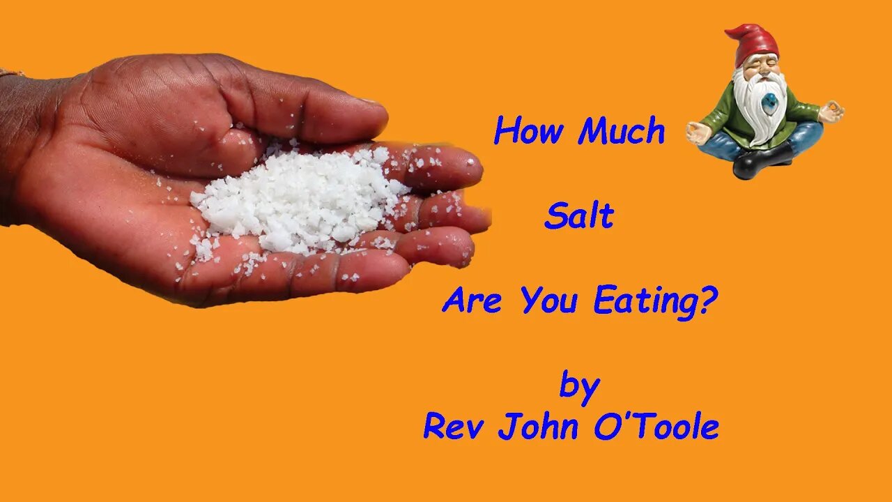 How Much SALT Are YOU Eating