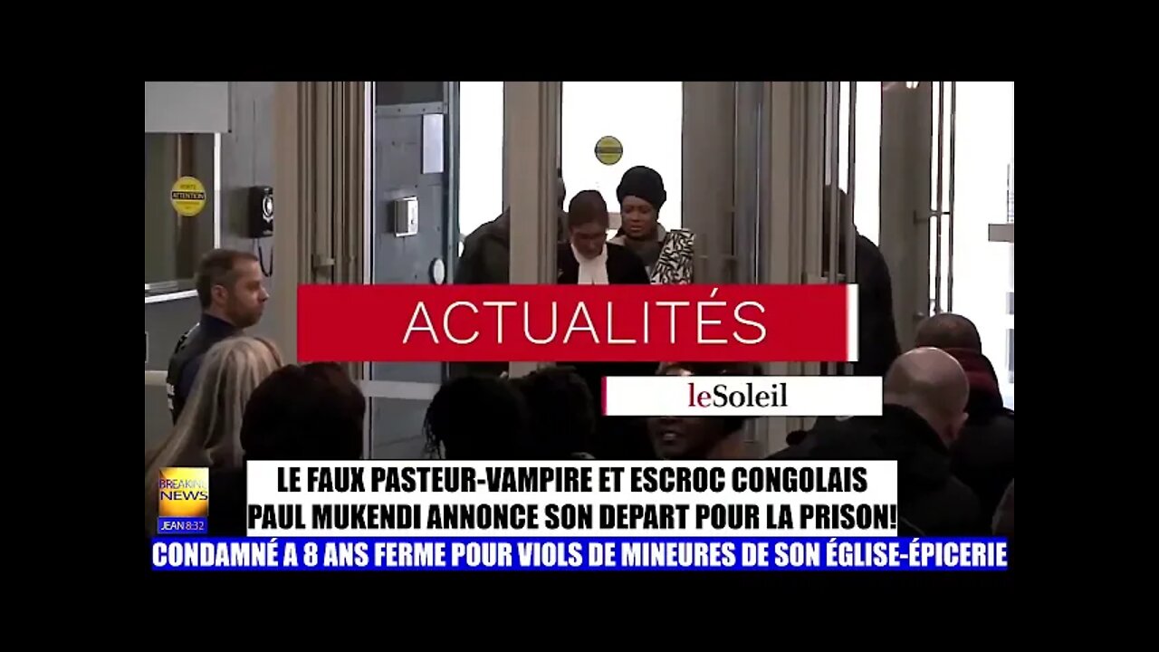 🔥💥PASTEUR-VAMPIRE CONGOLAIS PAUL MUKENDI TROMPE LA POLICE EN MENTANT SUR SON DEPART POUR LA PRISON