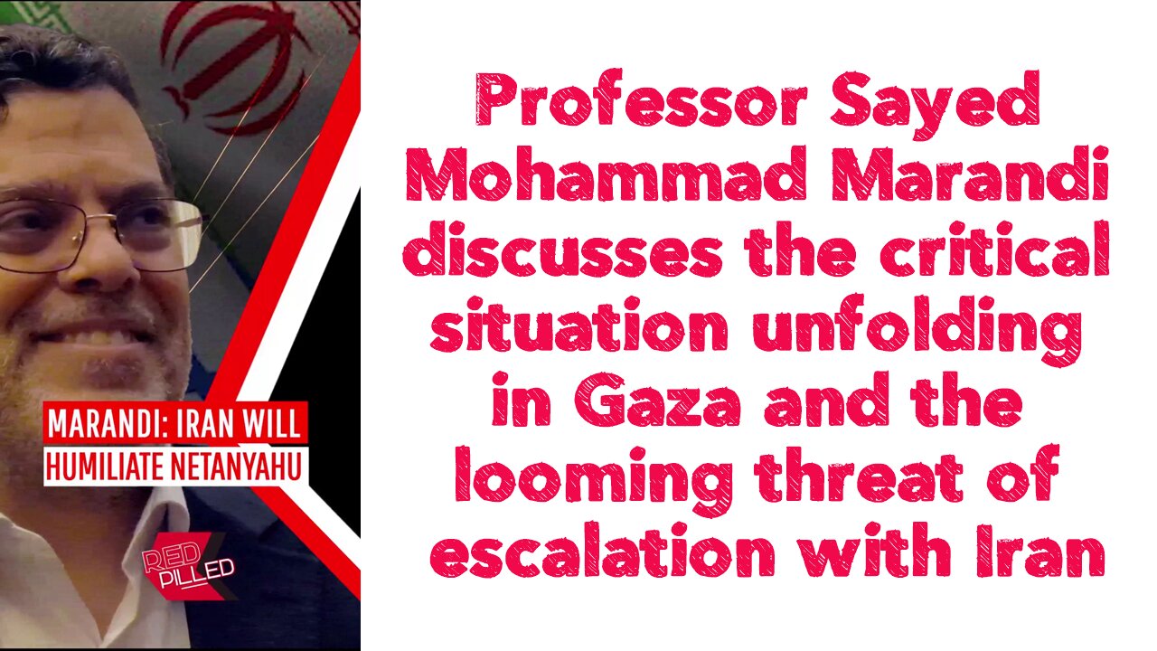 Sayed Mohammad Marandi discusses the critical situation unfolding in Gaza