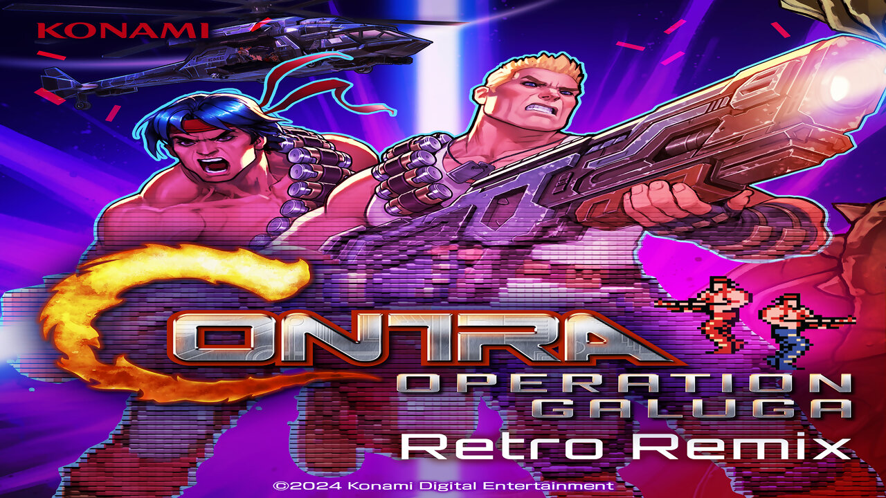 Contra Operation Galuga Retro Remix Album.