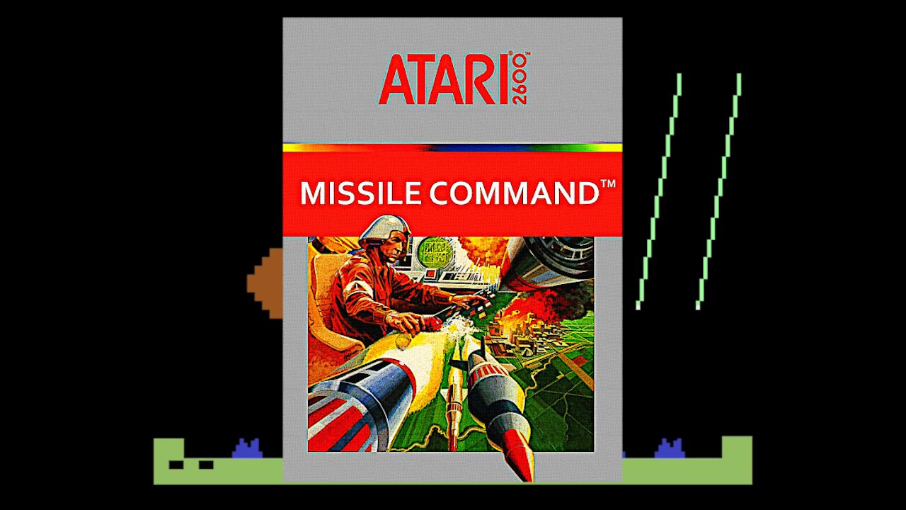 Atari 2600 - Missile Command (Longplay)