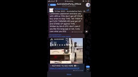 Kidnapped / trafficked children hidden in a truck: Adrenochrome. Australia One Party