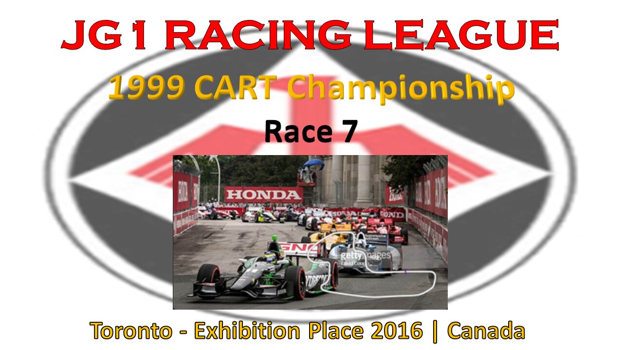 Race 7 | JG1 Racing League | 1999 CART Championship | Toronto - Exhibition Place 2016 | Canada
