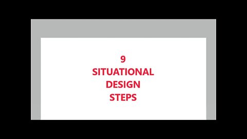 SITUATIONAL DESIGN