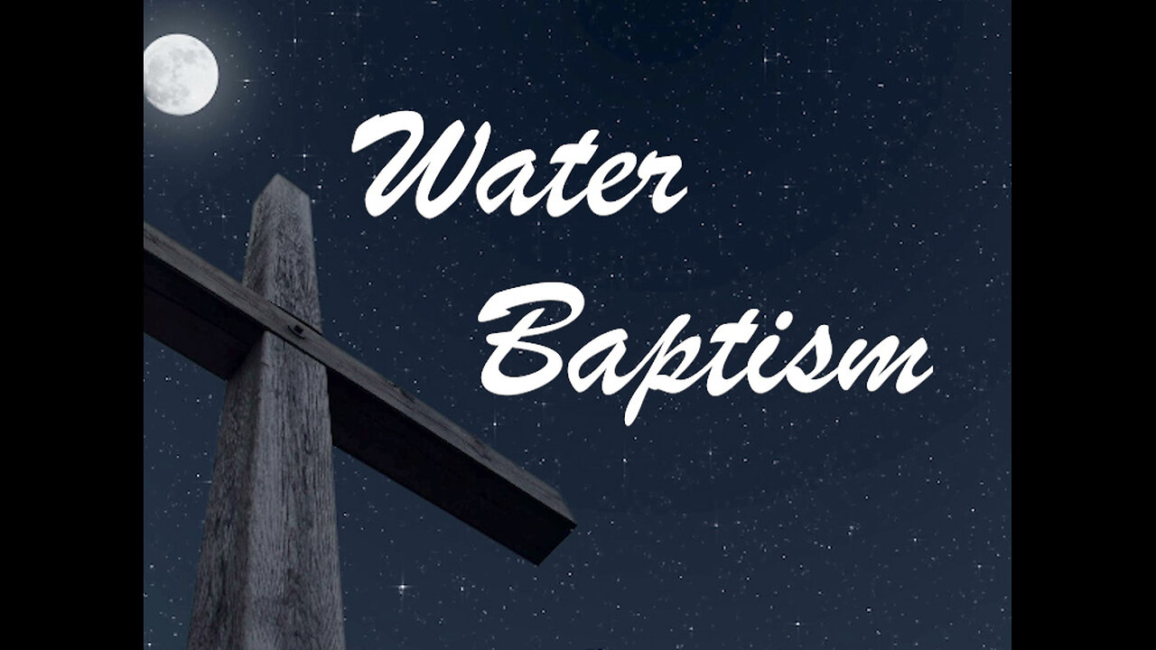 Water Baptism - Glenn