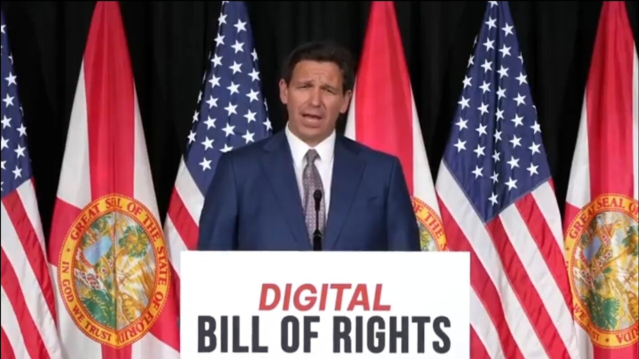 Gov Ron DeSantis Trolls Leftist Reporter